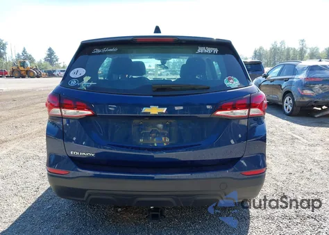 2023 Chevrolet Equinox Ls из США, поврежденный, VIN 3GNAXHEG2PL186973